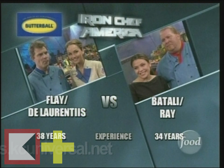 "Food Network Iron Chef: Battle Cranberry - Flay/De Laurentiis vs. Batali/Ray" (2006)